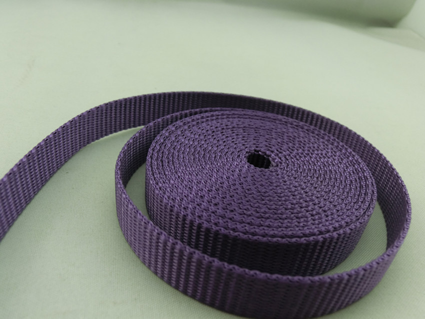 工厂定制生产 尼龙织带 1.5 cm浪漫 紫色